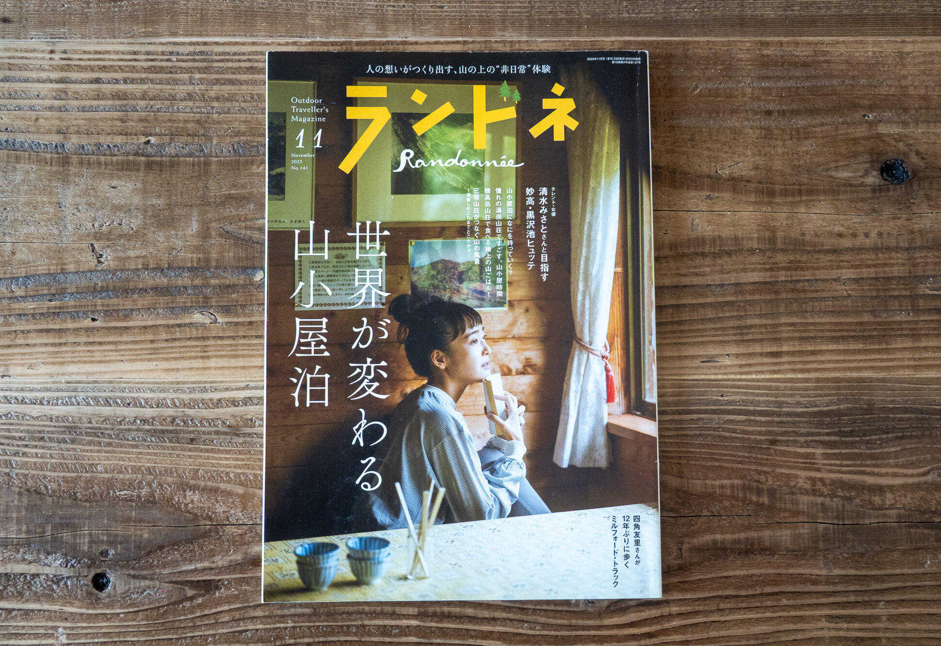 ランドネ 2025年11月号　編集担当一覧